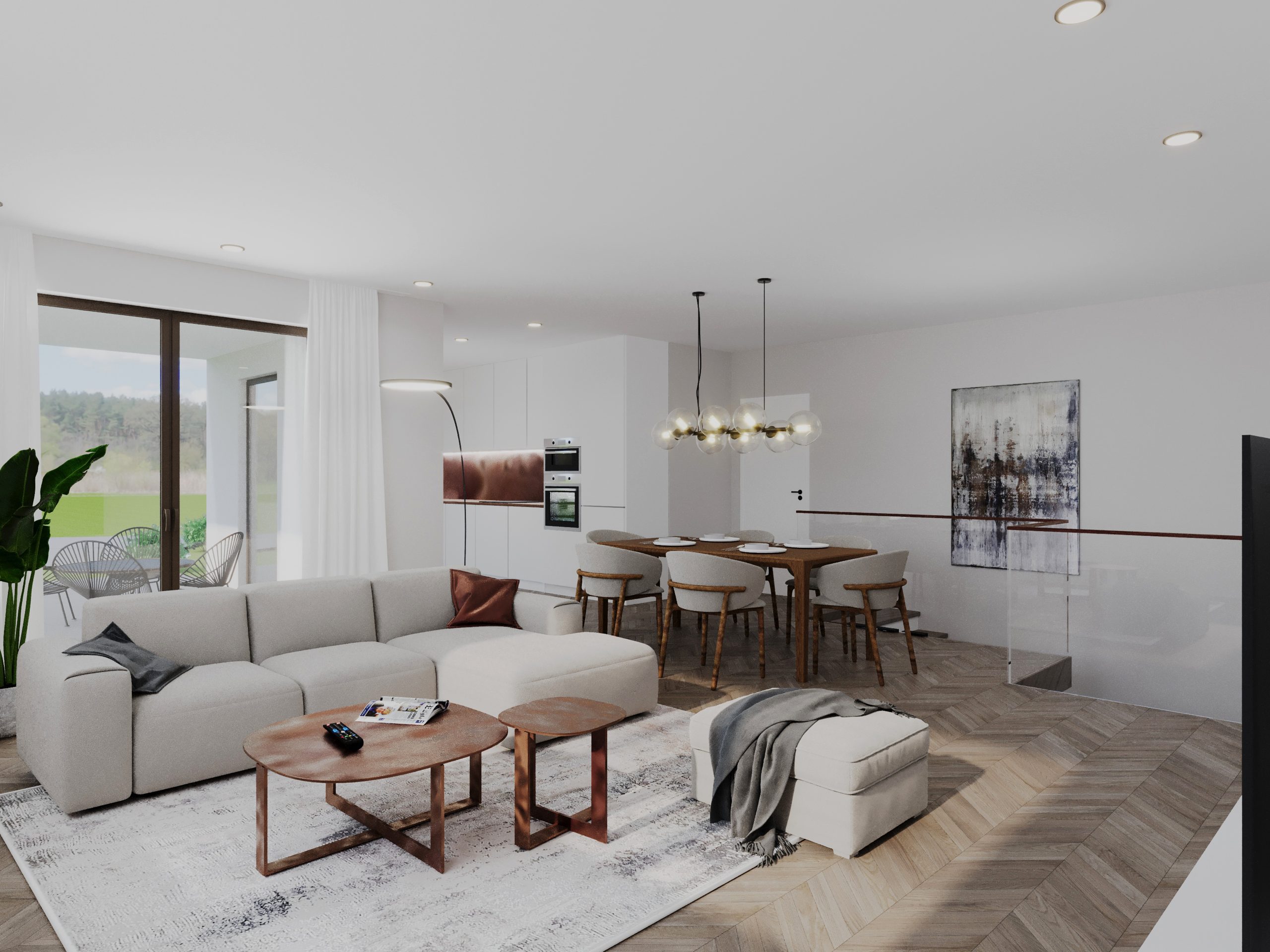Wohnbereich Interieur
